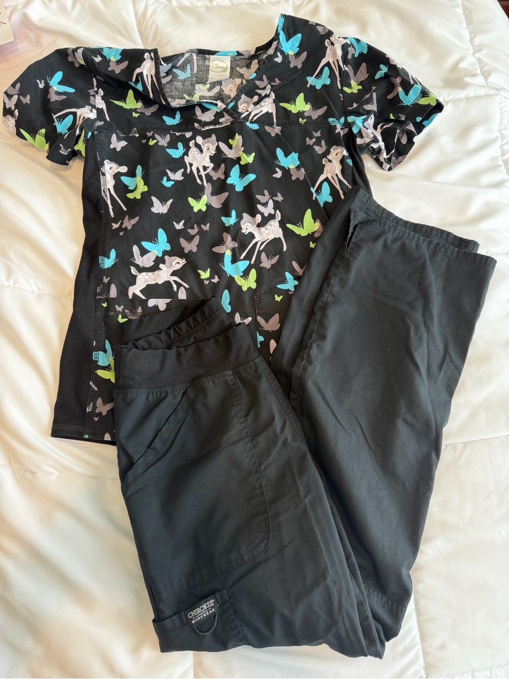 Disney Bambi Scrub Set - Picture 1 of 1